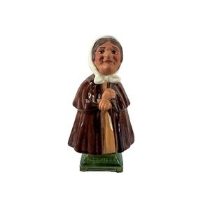Bordallo Pinheiro Alcobaça Bobblehead Figurine Double Nodder‎ In Motion Portugal